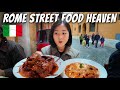 Eating The BEST ITALIAN STREET FOOD In Rome LOCAL FAVOURITES