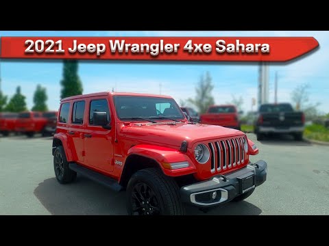 2021 Jeep Wrangler Unlimited Sahara 4xe - Learn all about the new hybrid Jeep!
