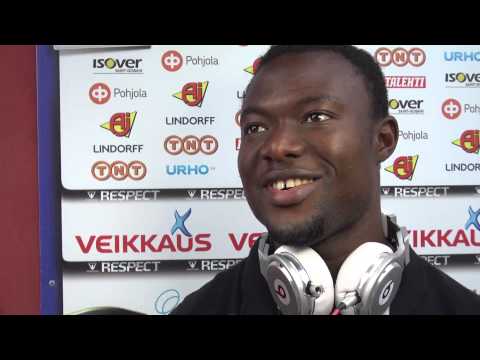 HonkaTV: Gideon Baah after Jaro-game
