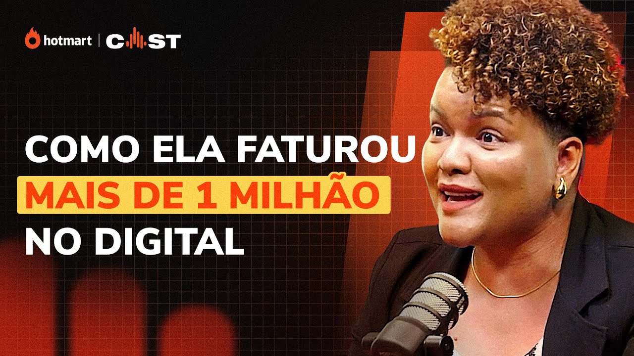 Como Ela Fez R$ 80 MIL no Primeiro Lançamento Digital | Lígia Sousa - Hotmart Cast #137