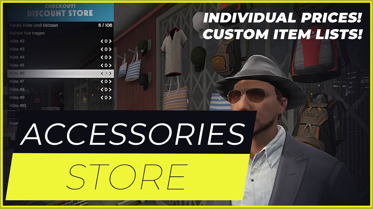 Accessorie Stores | Custom Clothing Lists and Individual Pricing [ESX] thumbnail 2