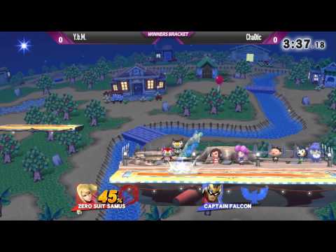 Shockwave 14 Smash 4 - Y.b.M (ZSS) vs Cha0tic (C Falcon, Greninja) - Winners Bracket