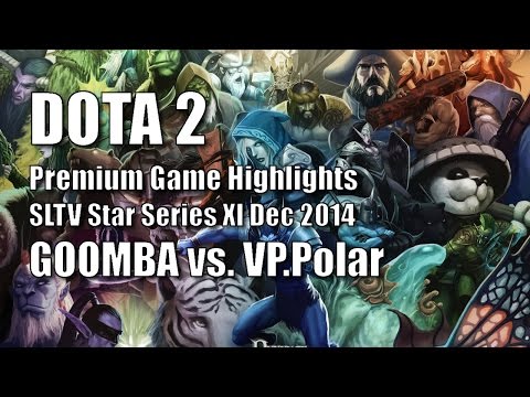 DOTA 2 Premium Gameplay Highlights | GOOMBA vs. VP.Polar | SLTV Star Series XI Dec 2014