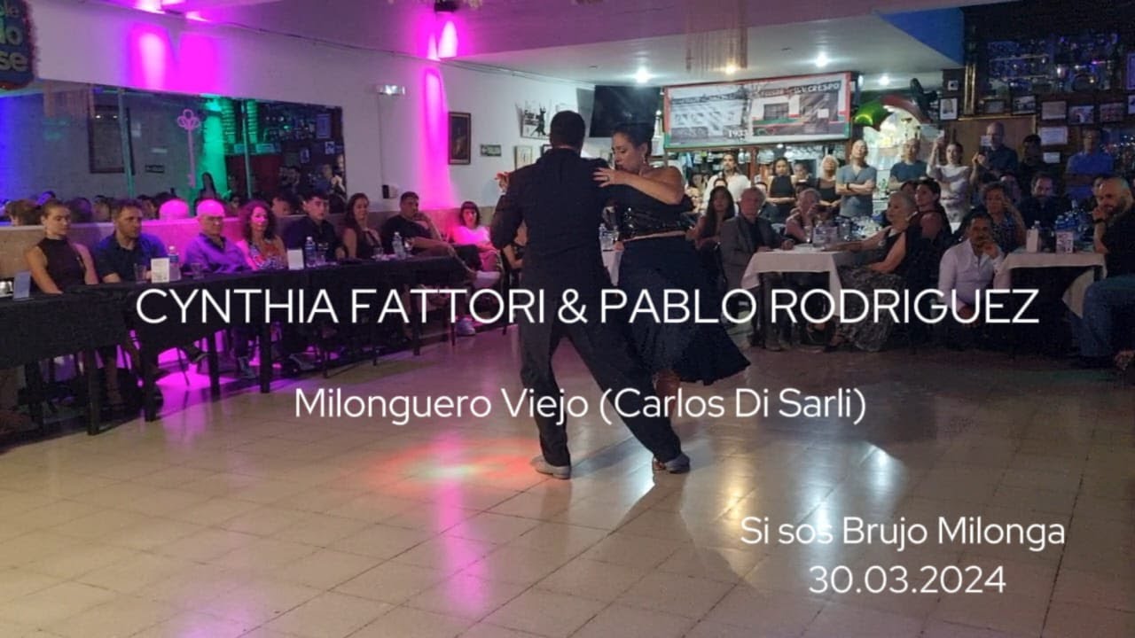 CYNTHIA FATTORI & PABLO RODRIGUEZ || Milonguero Viejo (Carlos Di Sarli)