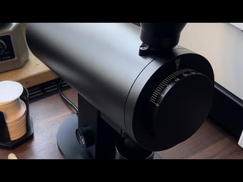 Neue Kaffeemühle G-IOTA Pro 83 VS bzw DF83V erster Test und Einmahlen