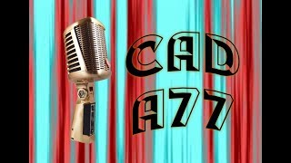Video thumbnail for CAD A77 dynamic microphone review / demo - Astatic 77 remake vintage by Obscure Mics
