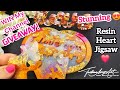 DIY Mother S Day Gifts STUNNING Resin Heart Jigsaw Puzzle And GIVEAWAY Resinersofficial