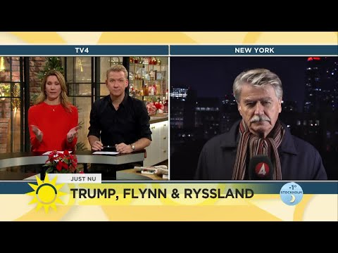 Flynns erkännande skapar problem för Trump - Nyhetsmorgon (TV4)