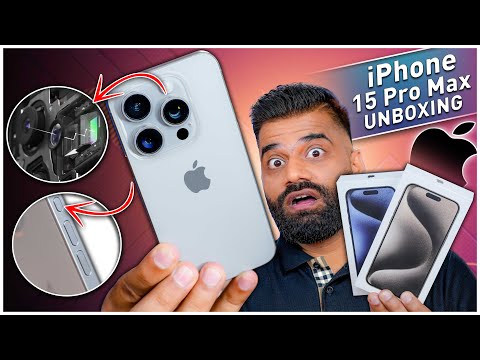 Apple iPhone 15 Pro Max Unboxing \u0026 First Look - The Best Pro In Town🔥🔥🔥