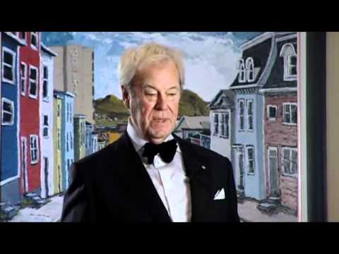 Premier Danny Williams, Gordon Pinsent and Mark Critch