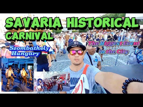 SAVARIA HISTORICAL CARNIVAL. szombathely vas HUNGARY.