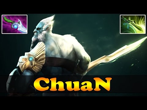 ChuaN Plays Phantom lancer with Diffusal blade and Butterfly - Dota 2