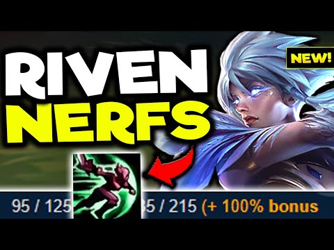 TESTING NEW RIVEN OFFICIAL NERFS ON PBE (NEW UPDATE) - League of Legends