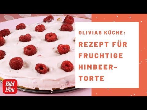 Traumhafte Himbeer-Torte mit Biskuitboden | BILD der FRAU