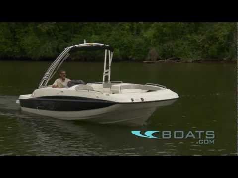 2012 Bayliner 217 Deck Boat Video Review