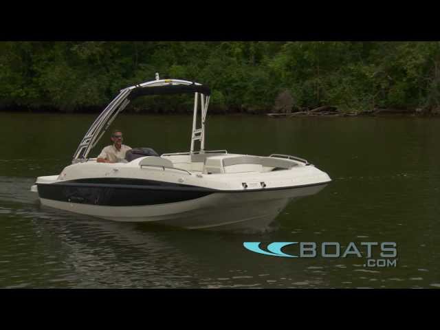 2012 Bayliner 217 Deck Boat Video Review