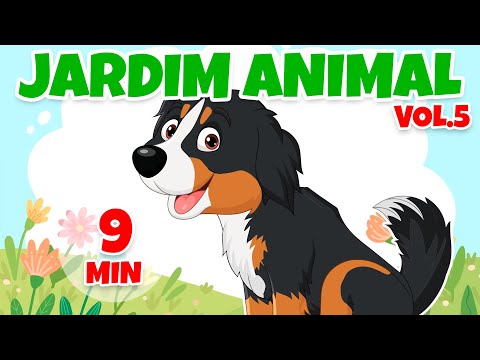 Jardim Animal Vol. 5 - Giramille 9 min | Desenho Animado Musical
