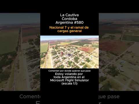 La Cautiva, Cordoba desde el Microsoft Flight Simulator #lacautiva #cordoba #msfs #joaha45