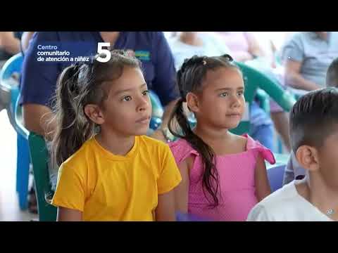Crecer Juntos inaugura centro comunitario para atención infantil en Tecoluca | Noticiero Hechos