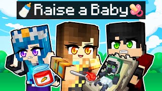 Taking care of a BABY ILLAGER in Minecraft!