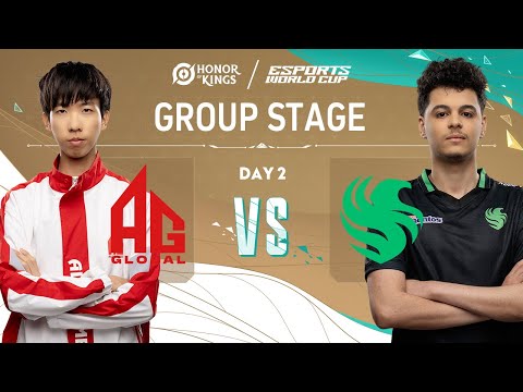 All Gamers Global vs. Team Falcons - HoK x EWC - Day 2 - Group Stage