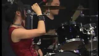 Evanescence - Taking Over Me &amp; Bring Me To Life Live at Rock Im Park 2003