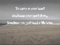 Rascal Flatts A Little Home Lyrics