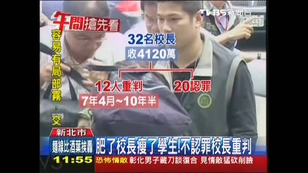 教育大醜聞! 貪營養午餐費32校長判刑