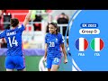 Frankrijk pakt Italië ongenadig hard aan | Samenvatting Frankrijk - Italië | EK 2022