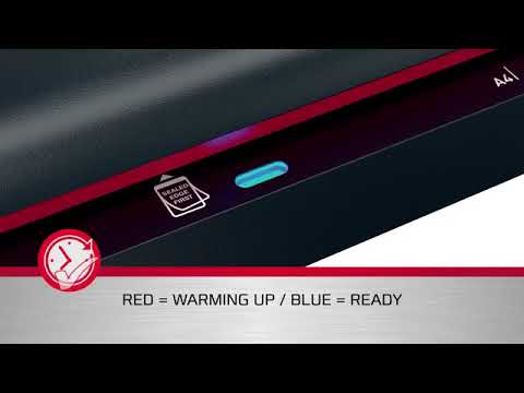 Lamineringsmaskin GBC 240HS A3 - Youtube manufacturer video 2