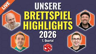 2026: Das sind unsere Top Brettspielhighlights im ersten Quartal!