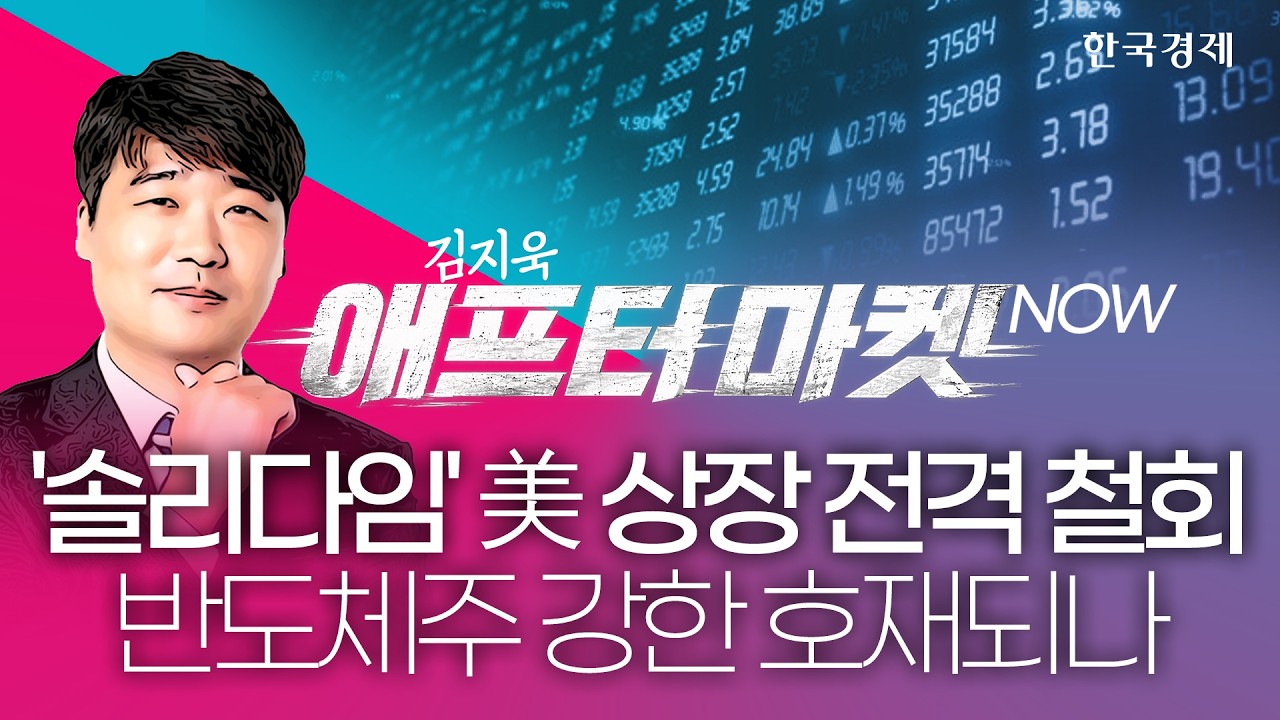 솔리다임 상장 철회에 SK하이닉스 반등…반도체주 상승 신호탄?ㅣ종목쇼: 애프터마켓NOWㅣ261023 #솔리다임?