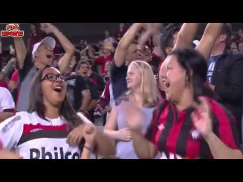 Segundo Gol de Cleberson Atlético PR 3 x 0 Flamengo - 2015