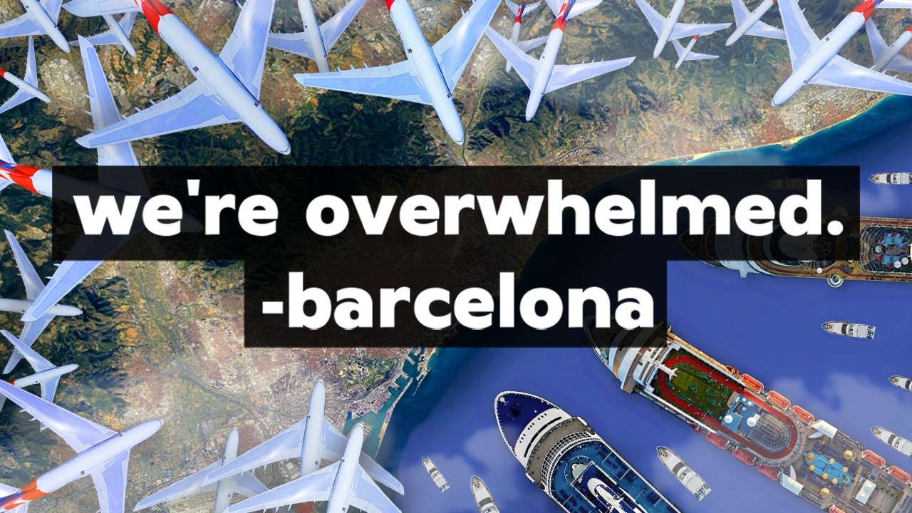 "TOURISTS, GO HOME!!!”