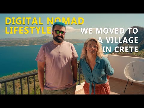 Digital Nomad Lifestyle | Why we moved to a village in Crete Greece
