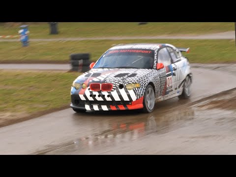 Krzysztof Żyła, BMW E46 330ti - shortcut - II SuperOES Tor Poznań - 17.02.2024