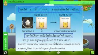 สื่อการเรียนการสอน การเปลี่ยนแปลงสมบัติ ม.2 วิทยาศาสตร์