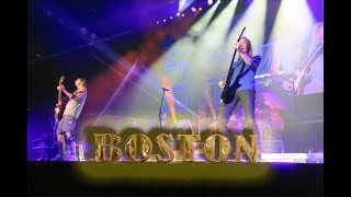 "To Be a Man" ,"The Launch', "E Jam instrum." & Tom Scholz solo" Boston @ Smart Fin.Cntr 6-28-17