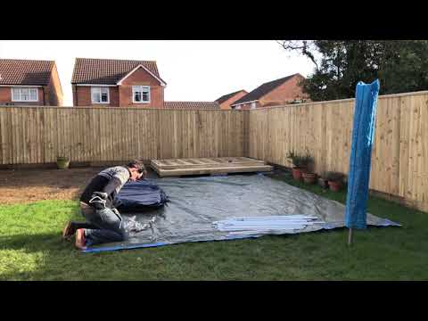 Building My Garden Office: Part 5 - Back Wall