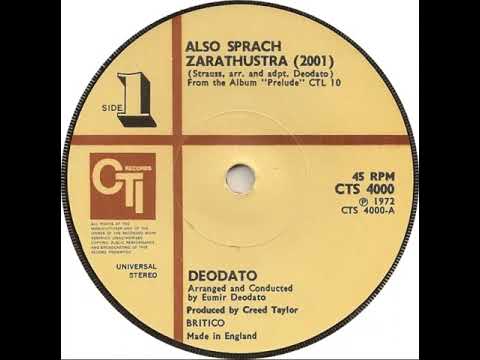 UK New Entry 1973 (90) Deodato - Also Sprach Zarathustra (2001)