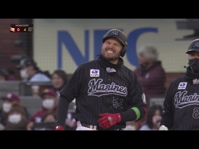 3月25日 イーグルス対マリーンズ ハイライト