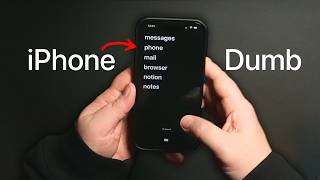 Why I Made My iPhone Stupid (And You Should Too)