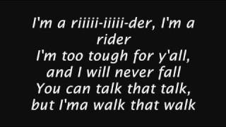 Chamillionaire - Rider (Lyrics) HQ