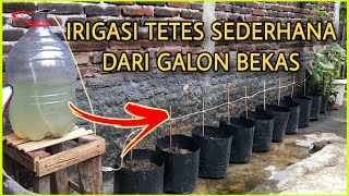 Download lagu Making Simple Drip Irrigation from Used Mineral Water Gallons mp3