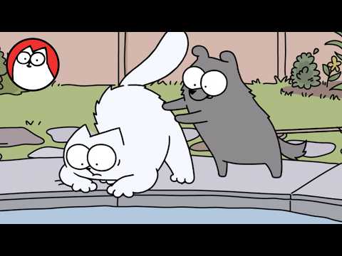 Simon's Cat is Puppy Sitting