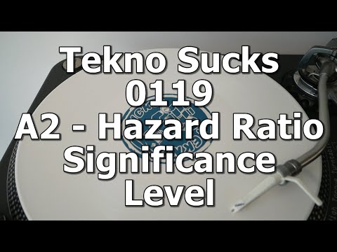 Tekno Sucks 0119 - A2 - Hazard Ratio - Significance Level