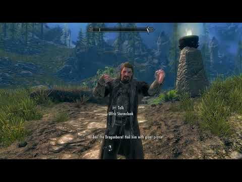 Skyrim: Seeing Ulfric Stormcloak in Sovngarde made me feel like the bad guy....