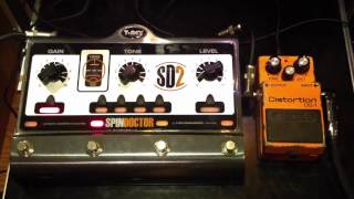 Video thumbnail for T Rex Spindoctor 2 vs Vintage Boss DS1 by shnobel