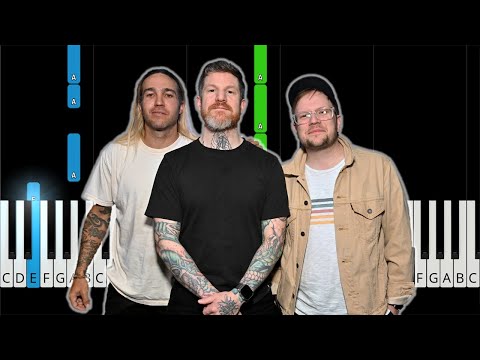 Fall Out Boy - What A Catch, Donnie - EASY Piano Tutorial