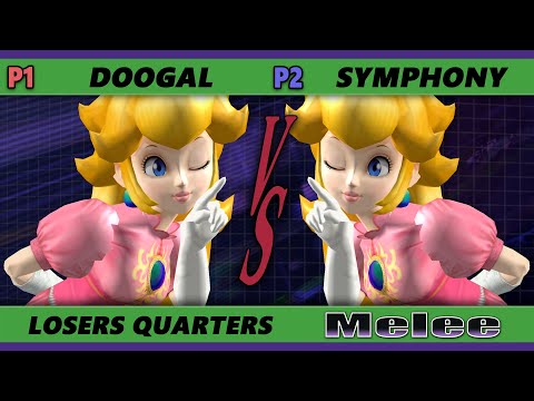 S@X 452 Losers Quarters - Doogal (Peach) Vs. Symphony (Peach) Smash Melee - SSBM